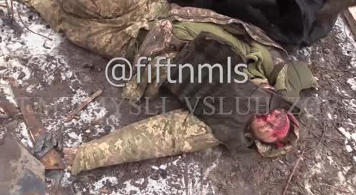 Corpses of Ukrainian soldiers to cheerful music