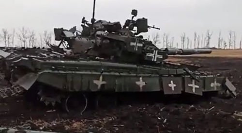 Russian troops storm Ukrainian positions