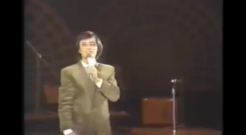 Korean singer had an electric shock (1983)
