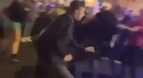 Fight With Migrants In Drogheda, Ireland