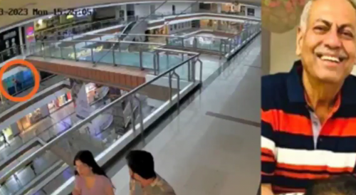 Retired Doctor Jumps From 4th Floor of Shopping Mall