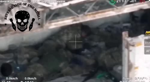 Ukranian Soldier Caught Sleeping