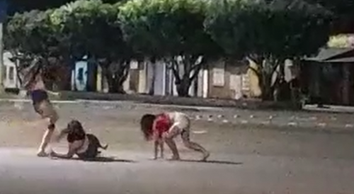 Drunk Girl Kicked In The Face After Drunk Part In Brazil