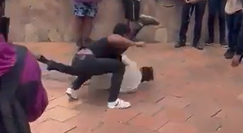 Guy In Critical Condition After Getting Slammed During Fight