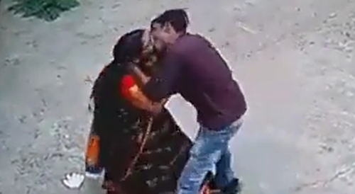 Serial Kisser Forcibly Kisses Female Health Worker