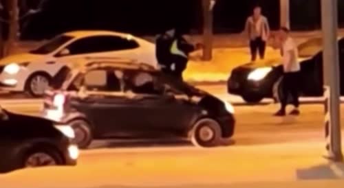 Intoxicated Driver Shot By Police In Russia