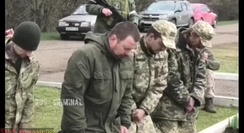 Destroyed and surrendered Ukrainian soldiers. Compilation