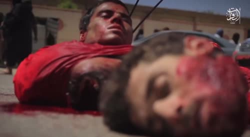 Public execution in Syria.