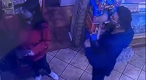Scumbag Thief Knocks Female Clerk Out with Metal Pipe
