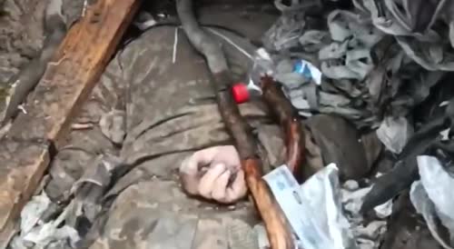Three killed Ukrainians, in captured positions