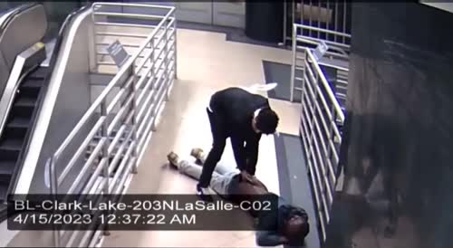 WTF: Man Sticks Fingrer In Homeless Man`s Ass In Chicago