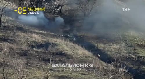 Failed Russian Assault on Ukrainian Positions