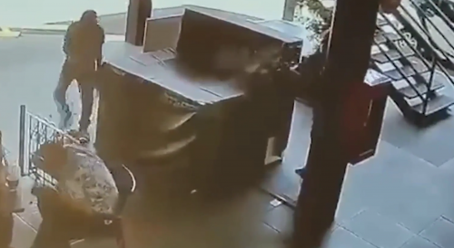 Mexican CCTV Films Murder in Shopping Mall