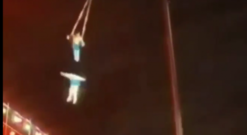 Acrobatics Show Takes Turn for the Worst
