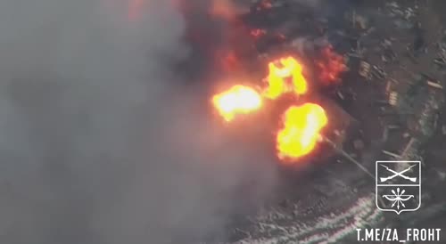 Drone "Lancet" destroys Ukrainian self-propelled guns and support vehicle