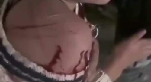 Side skank beaten and stabbed by angry wifey in China.