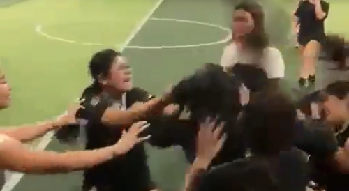 Female Soccer Players Get Into A Fight In Ecuador
