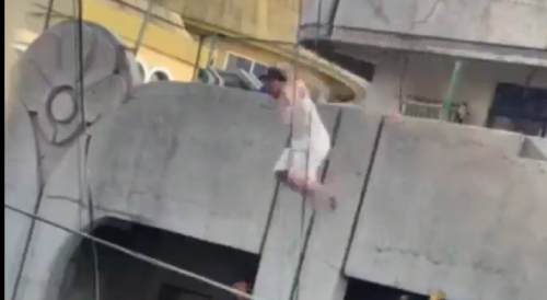 Man Goes Over 5th Floor Condo Balcony