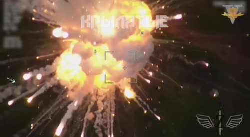 Destruction of the Ukrainian S-300 air defense system using a kamikaze drone