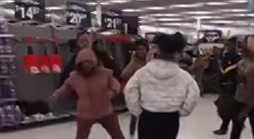 Walmart Ratchets Maced by Officer