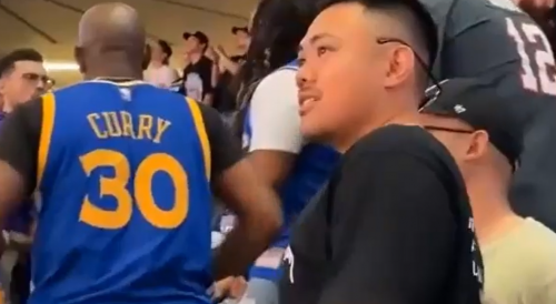 Kings and Warriors Fans Get into an Absolutely Mental Brawl