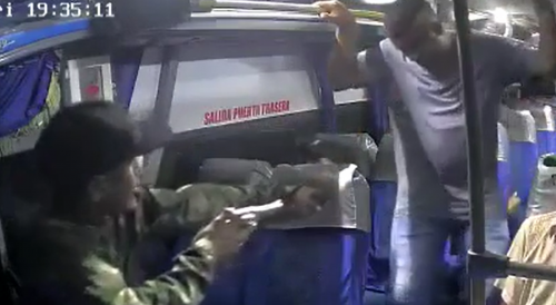 Bus Passengers Robbed At The Gun Point In Colombia