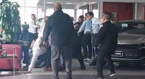 Sales Managers Get into Fight at Toyota Dealership