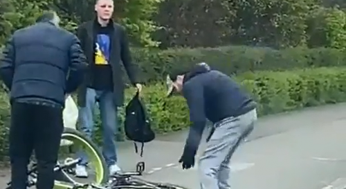 Road Rage Confrontation In Ireland