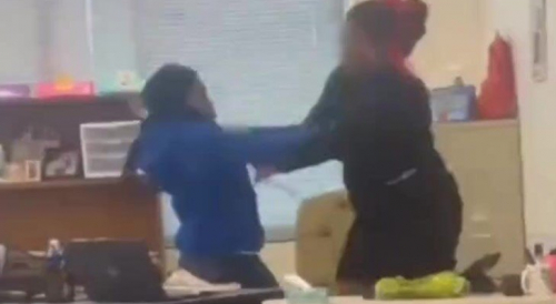 Teacher Beats the FUCK outta student