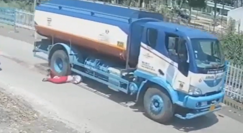 DAMN! Truck Extracted Him Like a Fucking Juicer