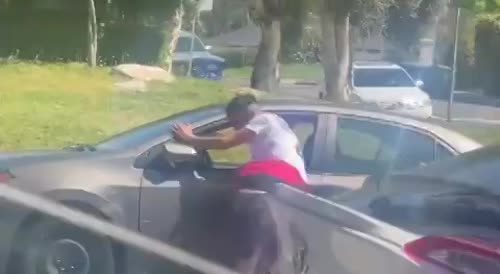 Road Rage Fight Caught On Camera In California