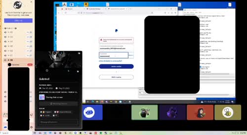 Phisher streams themselves hacking into Paypal accounts
