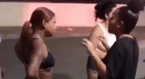 Dominican Girl Picks A Good Beating Over A Man