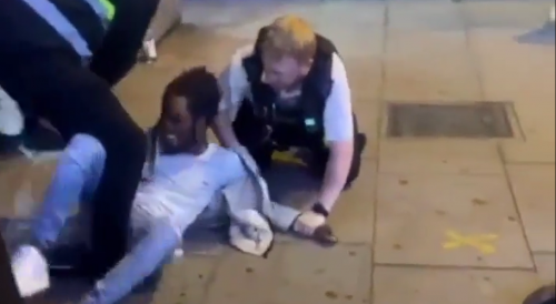 UK Thugs Detained By Security