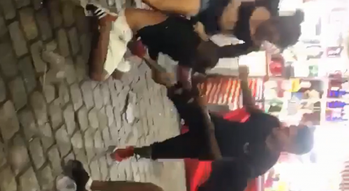 Fight Breaks Out At Fair In Brazil