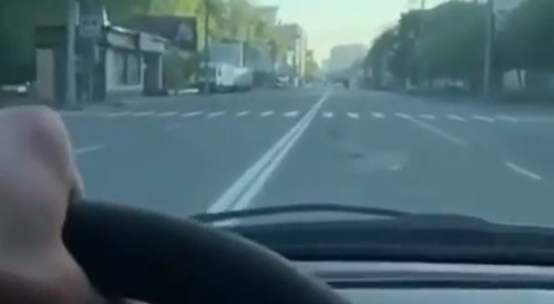 Man Films Himself Crashing Lada