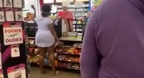 Clerk Wasn't Taking Her Shit Today
