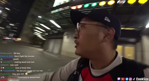 Twitch Streamer Confronts Litterers