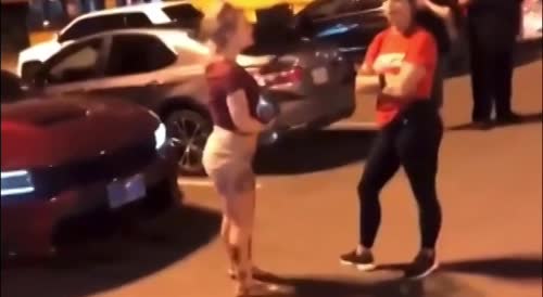 Girl Gets Ass Beat