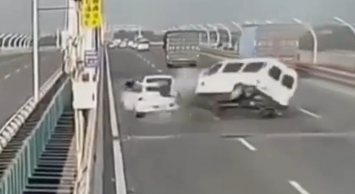 Deadly Crash On Chinese Bridge