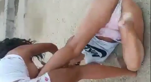 Slum Girls Fight Over Who Gets the Man