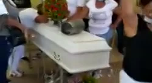 Typical Brazilian funeral