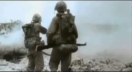WWII footage. (Supposedly rare.)