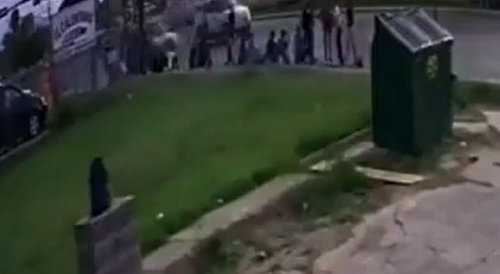 Driver runs over a migrants