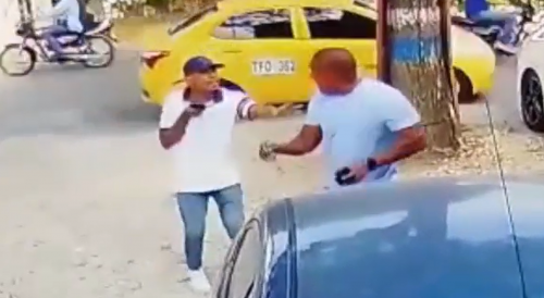 Armed Chain Snatching In Colombia