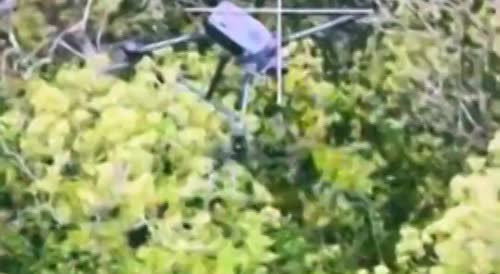 A UAV pilot from the Magyar Birds unit of the 59th Brigade using a $1600 Mavic drone rammed a $14k-16k Russian DJI Matrice 300RTK.