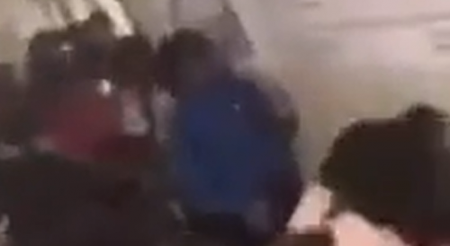 Mob of ninth-grade students viciously attack female assistant principal after she tried to break up a fight in the hallway
