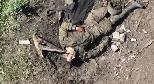 Drone Finishes Soldiers Off in Ukraine