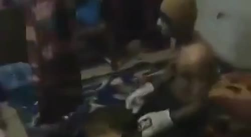Human punching bag, literally!(repost)