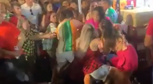 Brawl Breaks Out During Music Show In Brazil
